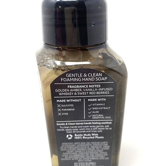 Bath & Body Works Sweet Whiskey Gentle & Clean Foaming Hand Soap 8.75 Fl  Oz - Picture 3 of 5